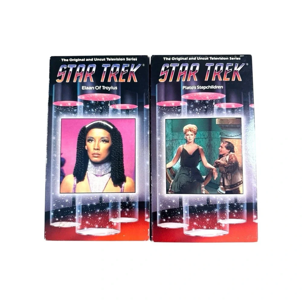 Lot of 11 Star Trek: The Original and Uncut TV Series Episodes VHS Tapes EUC
